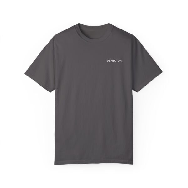 "Director" Unisex Garment-Dyed T-shirt - Image 5