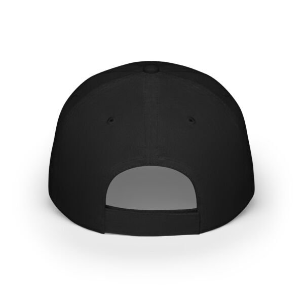 "Film Crew" Low Profile Baseball Cap Style 2 Black - Image 2