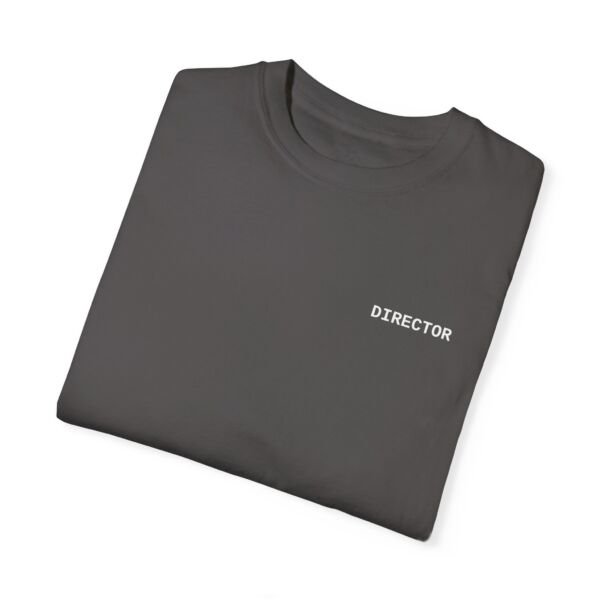 "Director" Unisex Garment-Dyed T-shirt - Image 7