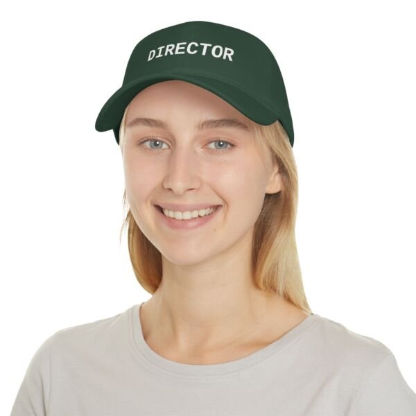 "Director" Low Profile Baseball Cap - Image 8