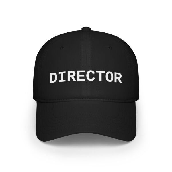 "Director" Low Profile Baseball Cap