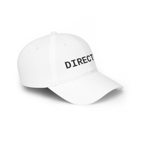 "Director" Low Profile Baseball Cap - Image 7