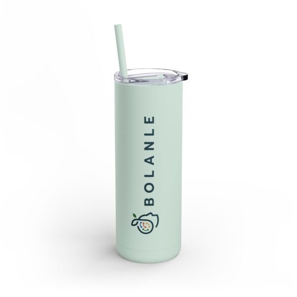 [push the world forward] Tumbler, 20oz - Image 4