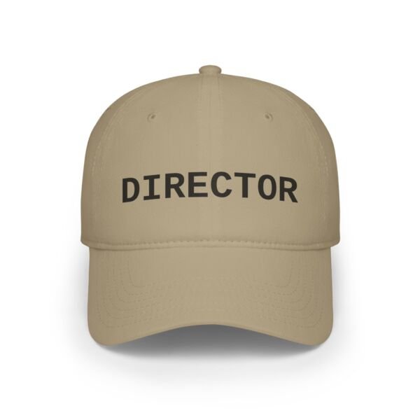 "Director" Low Profile Baseball Cap